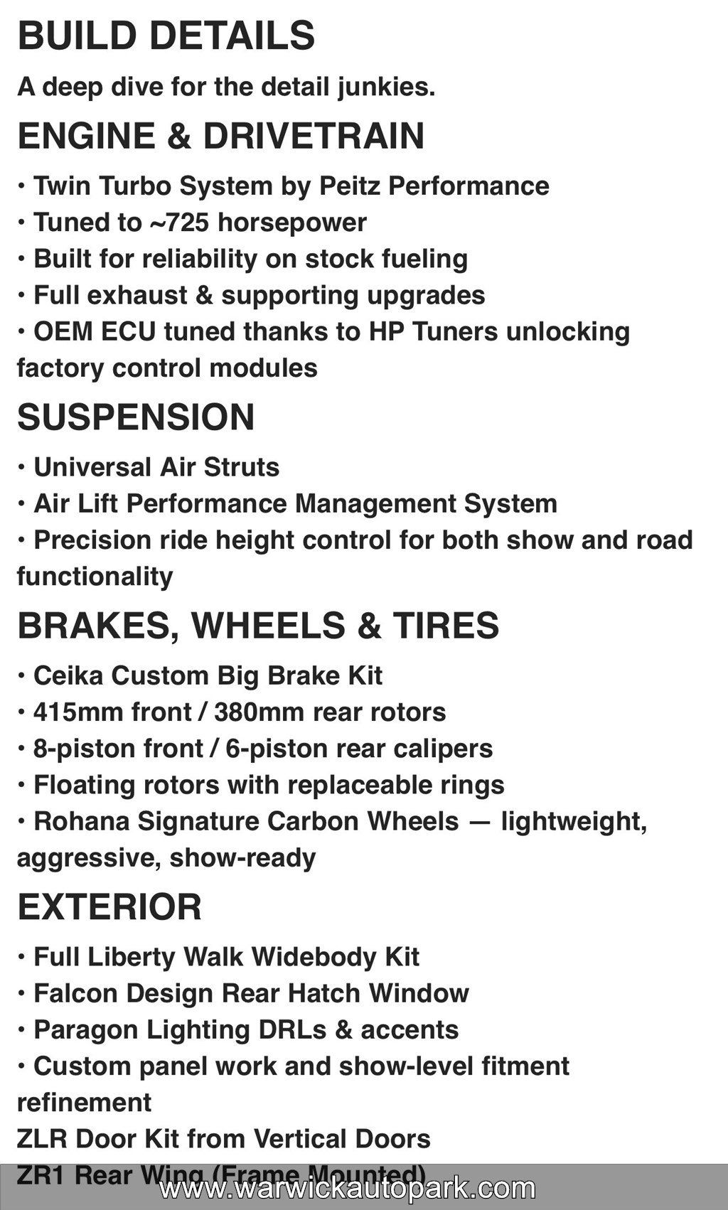 Used 2023 Chevrolet Corvette Stingray Preferred Conv w/ Z51 Performance Package RWD image 33