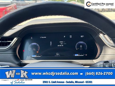 Certified 2023 Jeep Grand Cherokee L Overland w/ Luxury Tech Group IV AWD/4WD image 55