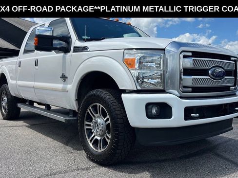 Used 2013 Ford F350 Platinum w/ FX4 Off Road Pkg AWD/4WD image 11