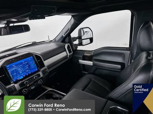 Certified 2022 Ford F350 Lariat w/ Black Appearance Package AWD/4WD image 27