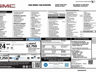 New 2026 GMC Sierra 1500 Elevation w/ Elevation Premium Package