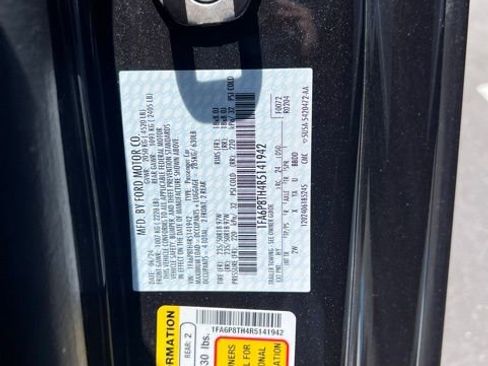 Used 2024 Ford Mustang Coupe RWD image 2