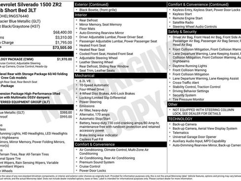 Used 2022 Chevrolet Silverado 1500 ZR2 w/ Technology Package image 4