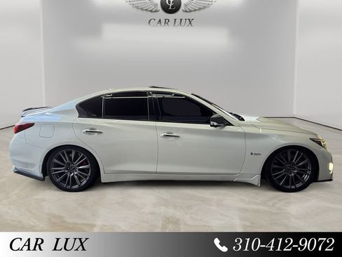 Used 2019 INFINITI Q50 Red Sport 400 w/ Sensory Package RWD image 6