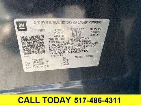 Certified 2019 Chevrolet Equinox LT image 32