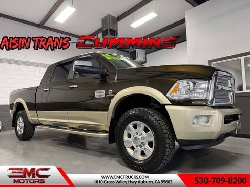 Used 2013 RAM 3500 Laramie Longhorn w/ Cold Weather Group image 1