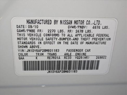 Used 2011 INFINITI G25 Journey RWD image 25