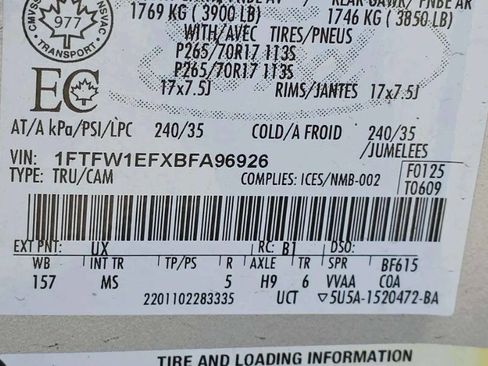 Used 2011 Ford F150 XLT w/ Trailer Tow Pkg image 10