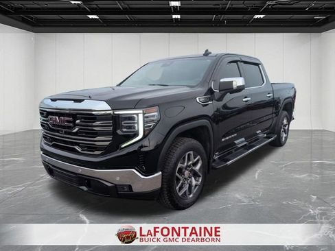 Used 2025 GMC Sierra 1500 SLT w/ SLT Premium Plus Package AWD/4WD image 1