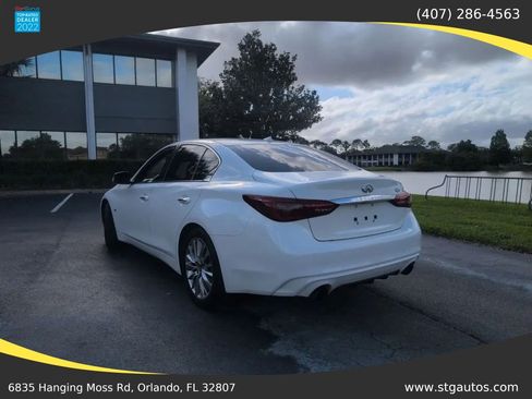 Used 2018 INFINITI Q50 Luxe RWD image 3