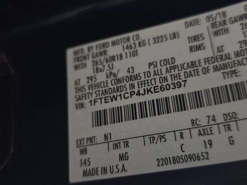 Used 2018 Ford F150 XLT w/ Equipment Group 302A Luxury RWD image 31