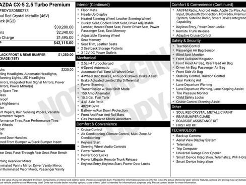 Used 2025 MAZDA CX-5 2.5 Turbo image 6