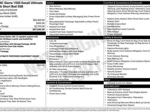 New 2026 GMC Sierra 1500 Denali Ultimate AWD/4WD image 27