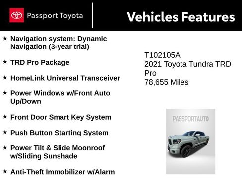 Used 2021 Toyota Tundra TRD Pro AWD/4WD image 10