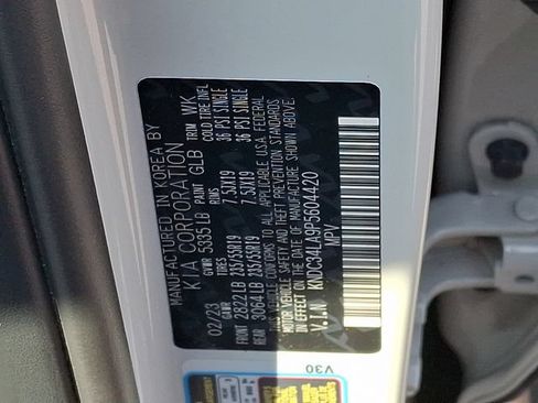 Used 2023 Kia EV6 Wind w/ Wind Technology Package RWD image 26