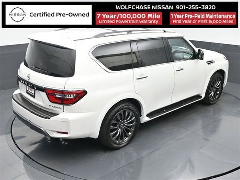 Certified 2024 Nissan Armada Platinum w/ Captain's Chairs Package image 34
