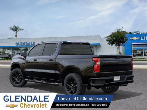 New 2026 Chevrolet Silverado 1500 Custom w/ Turbomax Blackout Package RWD image 3
