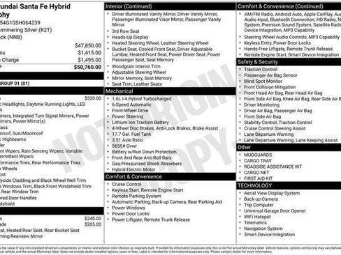 New 2025 Hyundai Santa Fe Calligraphy image 31