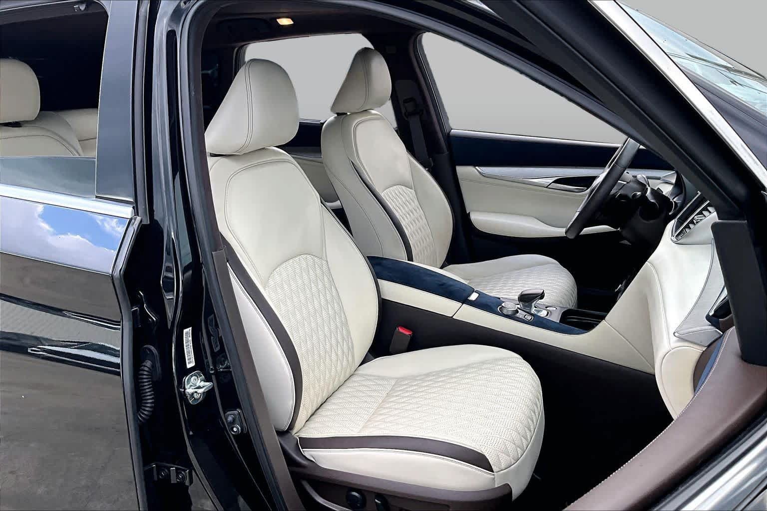 Used 2021 INFINITI QX50 Autograph w/ Premium White Leather Package AWD/4WD image 9