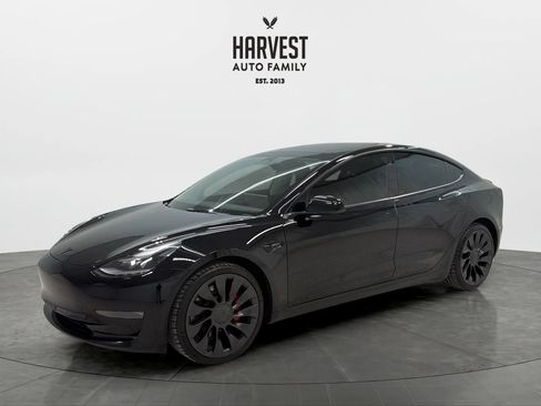 Used 2022 Tesla Model 3 Performance AWD/4WD image 1