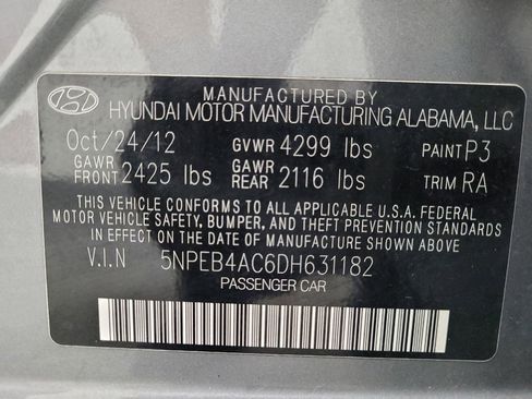 Used 2013 Hyundai Sonata GLS w/ Popular Equipment Pkg image 33