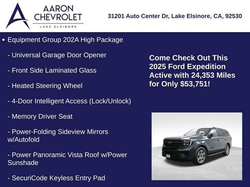 Used 2025 Ford Expedition Active image 10