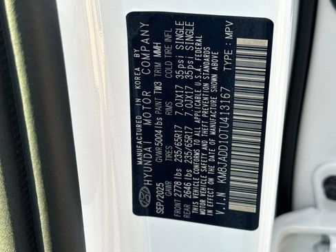 New 2026 Hyundai Tucson Blue SE AWD/4WD image 33