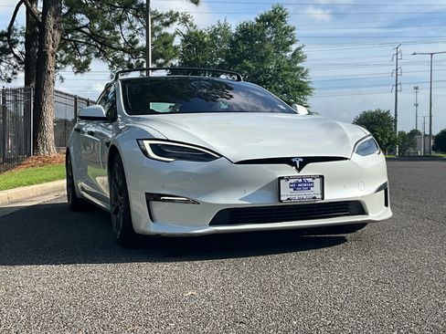 Used 2021 Tesla Model S Plaid AWD/4WD image 3
