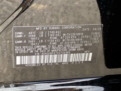 Used 2025 Subaru Crosstrek 2.5i Sport image 32