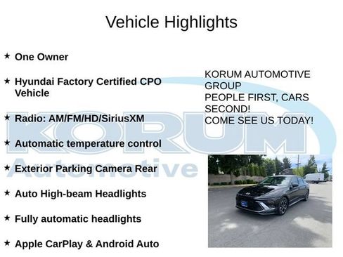 Certified 2024 Hyundai Sonata SEL FWD image 4