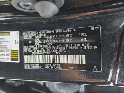 Certified 2022 Lexus RX 350 FWD w/ Premium Package image 31