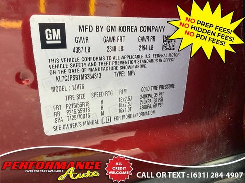 Used 2021 Chevrolet Trax LT w/ Driver Confidence Package AWD/4WD image 28