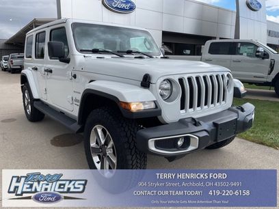 Used 2020 Jeep Wrangler Unlimited Sahara w/ Uconnect 4C Nav & Sound Group