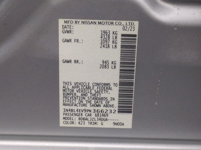 Used 2023 Nissan Altima 2.5 SL FWD image 26