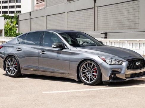 Used 2021 INFINITI Q50 Red Sport 400 w/ Proactive Package RWD image 56