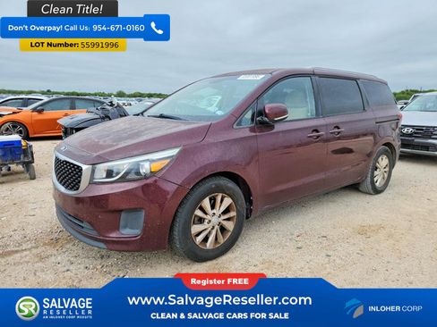Used 2016 Kia Sedona LX w/ LX Convenience Package FWD image 1