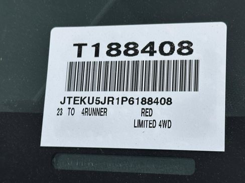 Certified 2023 Toyota 4Runner Limited image 15