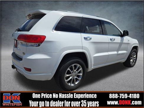 Used 2015 Jeep Grand Cherokee Overland w/ Advanced Technology Group AWD/4WD image 8