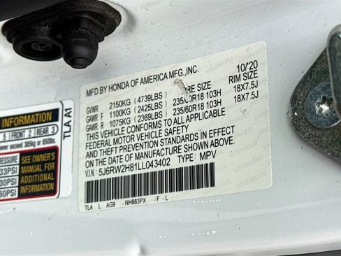 Used 2020 Honda CR-V EX-L image 37