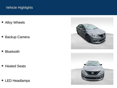 Used 2018 Nissan Sentra SR w/ SR Midnight Edition Package FWD image 2