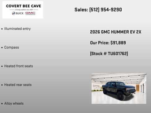 New 2026 GMC Hummer EV 4x4 Crew Cab image 14