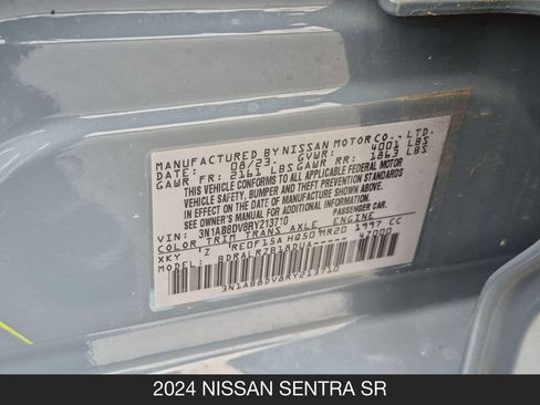 Used 2024 Nissan Sentra SR FWD image 25
