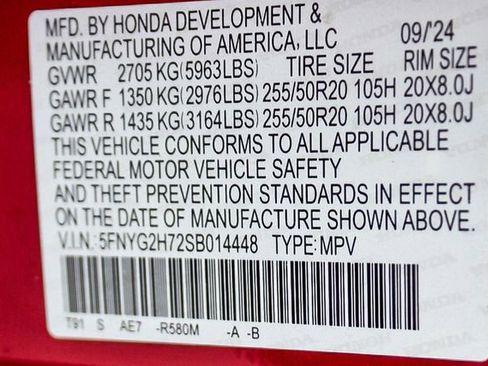 Used 2025 Honda Pilot Touring image 40