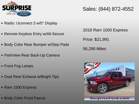 Used 2018 RAM 1500 Express RWD image 17
