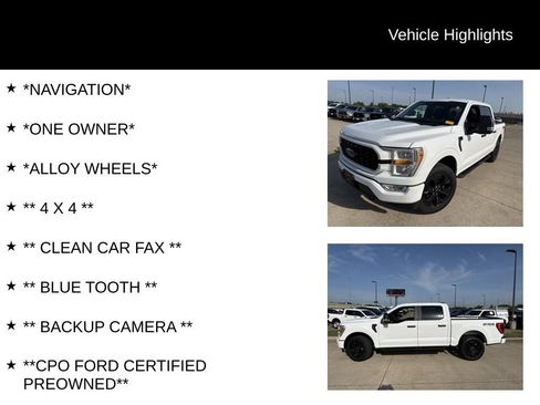 Used 2022 Ford F150 XL w/ STX Black Appearance Package AWD/4WD image 4