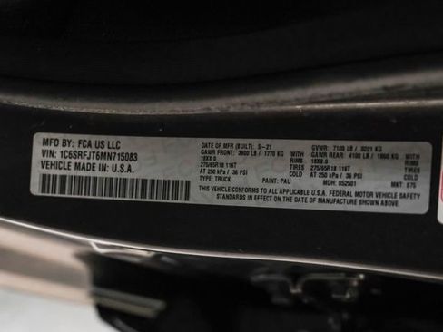 Used 2021 RAM 1500 Laramie AWD/4WD image 58