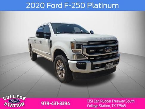 Used 2020 Ford F250 Platinum w/ FX4 Off-Road Package AWD/4WD image 1