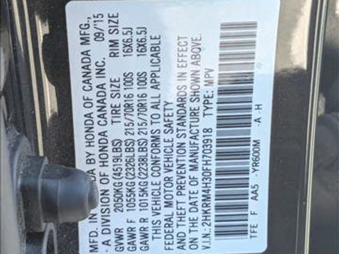 Used 2015 Honda CR-V LX image 16