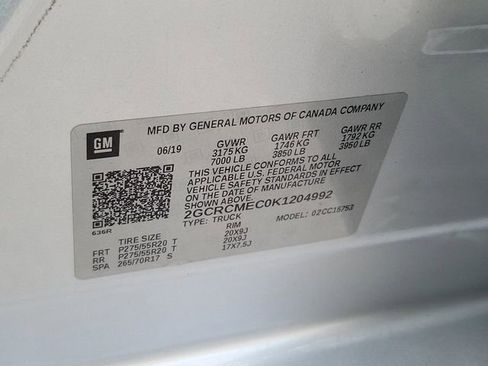 Used 2019 Chevrolet Silverado 1500 Custom w/ Custom Convenience Package image 29