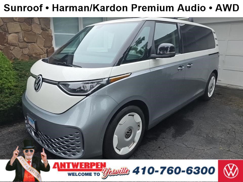 Used 2025 Volkswagen ID. Buzz 1st Edition AWD/4WD image 1